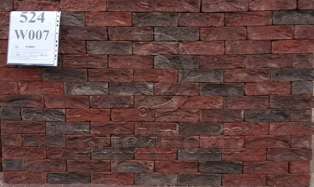 Донские Зори Бородино w007 215*102*65 мм, Кирпич ручной формовки полнотелый, облицовочный