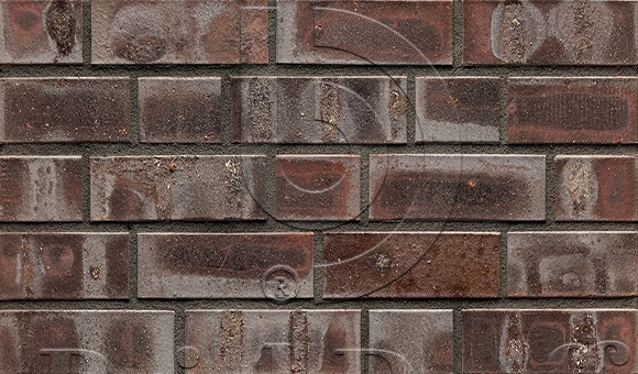 Кирпич облицовочный Клинкерный ABC 81041D Husum rot-blau-bunt glatt 55NF 240*71*55 мм