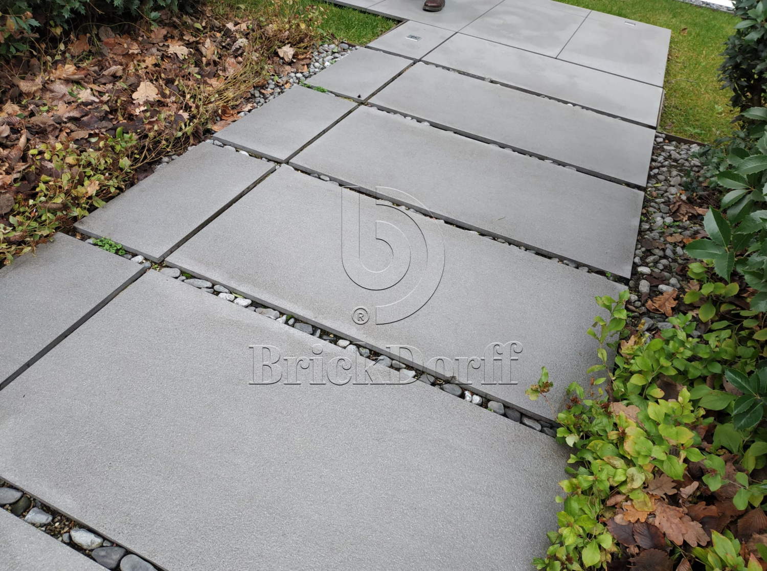 Тротуарная плитка Дерево. Frame Oak LASTRA 20mm / Фрейм Оак Ластра 20мм 600х600х20мм