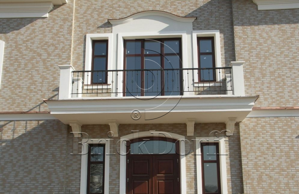 Фасадная Термопанель из пенополистирола ППС 60 мм с клинкерной плиткой Piz Kesch glatt 240*71*10 мм