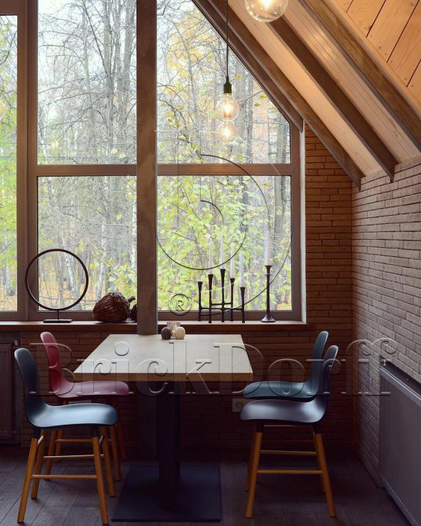 Клинкерная фасадная плитка облицовочная под кирпич Stroeher (Штроер) Zeitlos 237 austerrauch рельефная, 400*71*14 мм