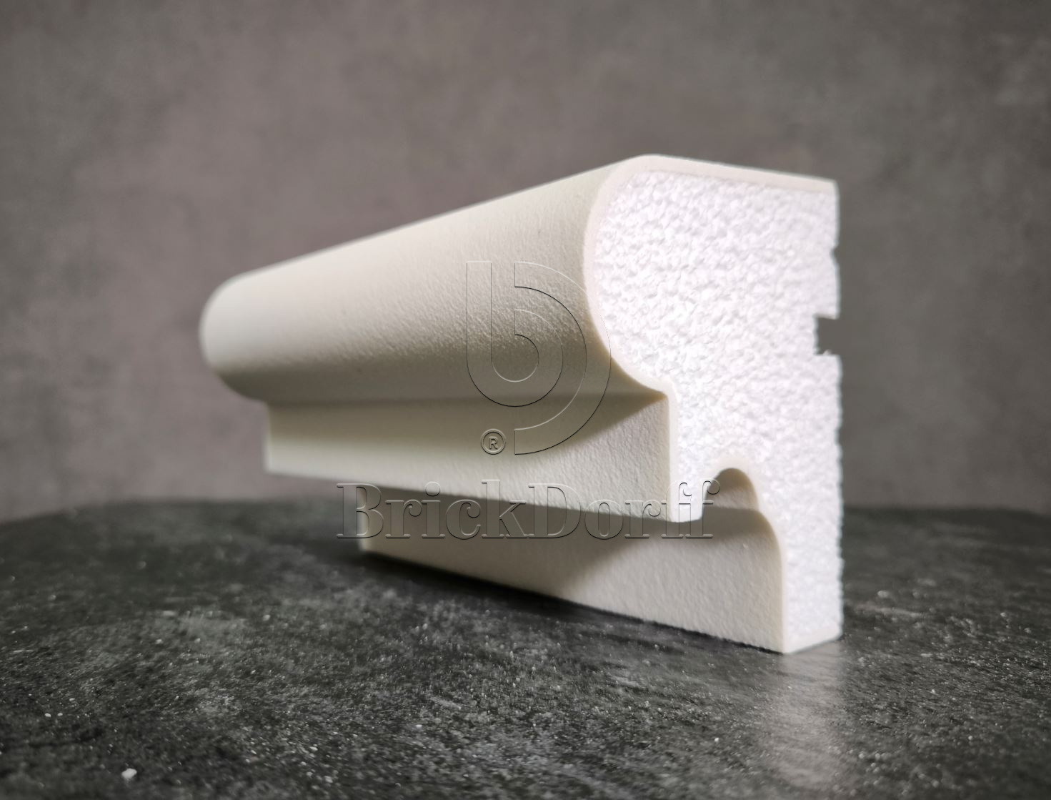 ПОДОКОННИК для Фасада и Интерьера - лепнина, декор из пенополистирола ПВ-115/2 115*90*2000 мм