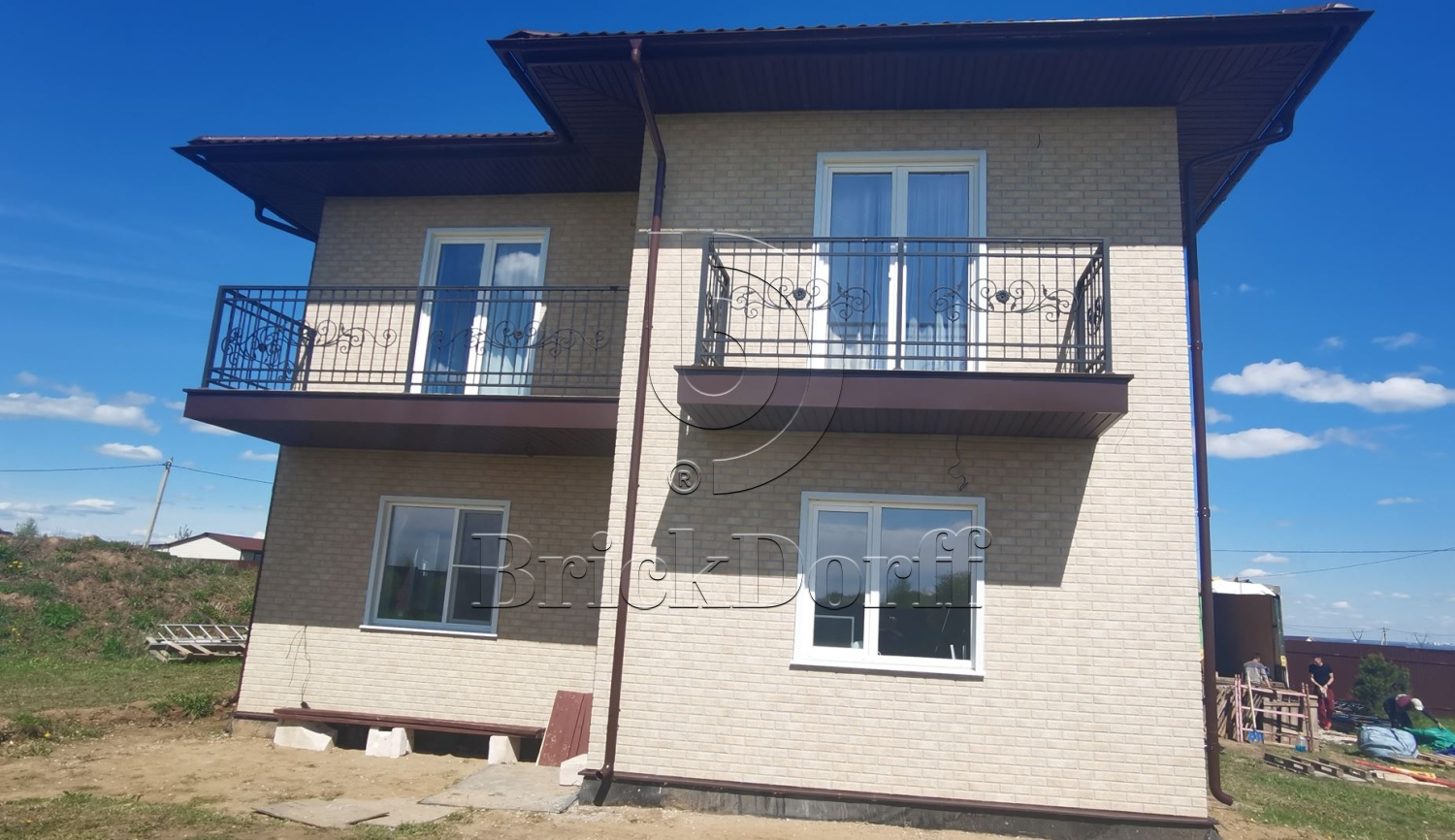 Loft Brick Salt фасадная термопанель из пенополистирола ППС 50 мм с клинкерной плиткой