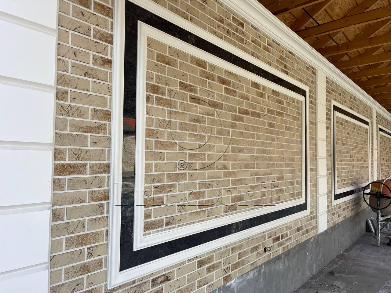 Фасадная Термопанель из пенополистирола ППС 60 мм с клинкерной плиткой Austria Salzburg 240*71*8 мм