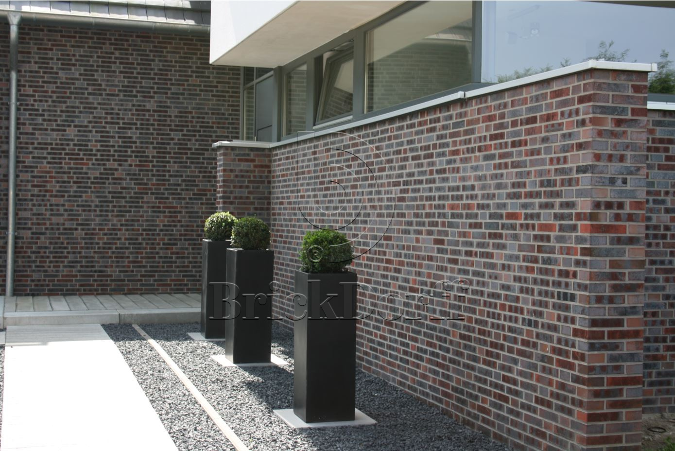 Кирпич облицовочный Клинкерный ABC 1876 Wittenburg Kohlebrand mit Sinterschmolz Wasserstrich 55NF 240*71*55 мм