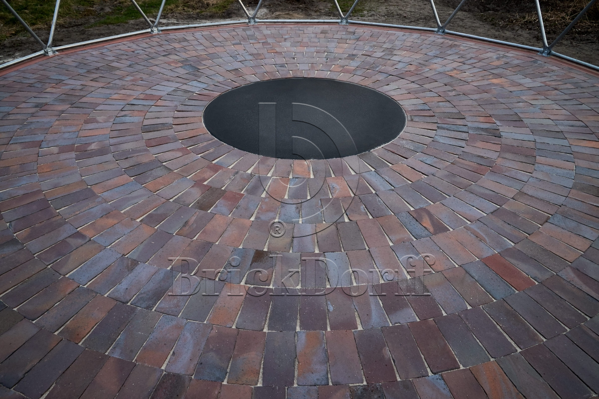 Тротуарная плитка / брусчатка Клинкерная красная LHL klinker ANTIKA 200*100*51 мм