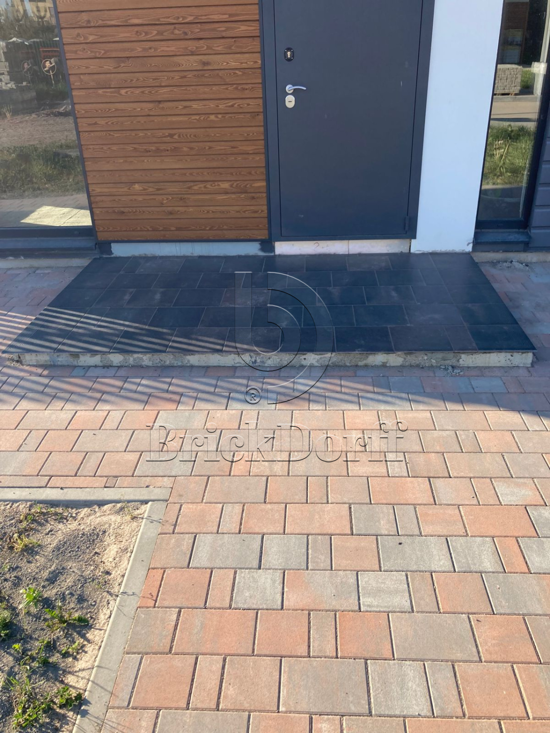 Клинкерная плитка Scandiano Brown 300x300x11 – для улицы, террасы, крыльца, лестницы, морозостойкая