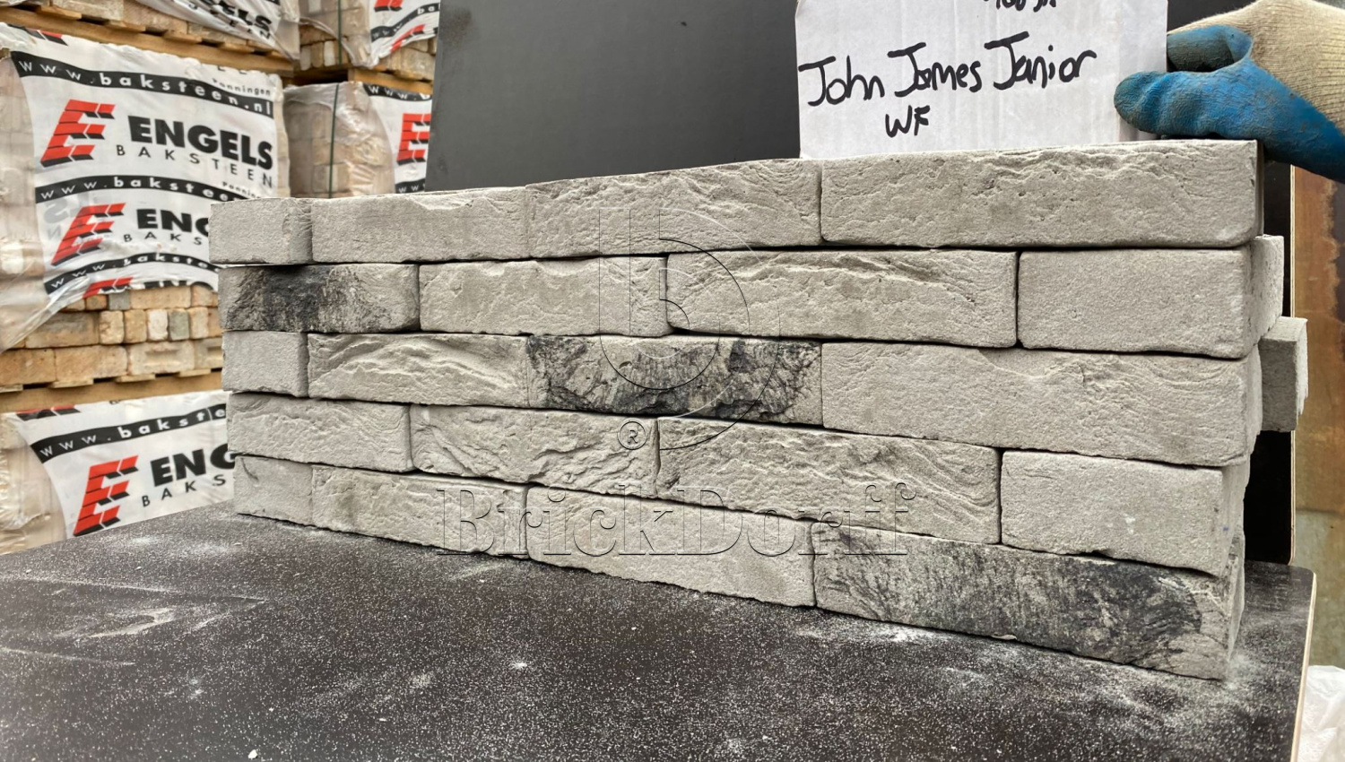 JOHN JAMES JUNIOR (LADOGA) WF 209х101х50 мм, Кирпич ручной формовки Engels baksteen