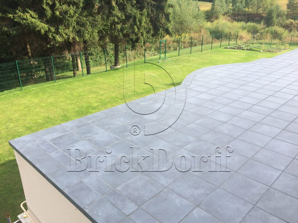 Клинкерная Ступень лофт противоскользящая плитка Stroeher KERAPLATTE AERA X 710 crio 394*340*35*11 мм