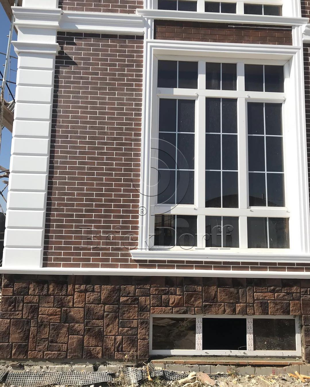 Semir Brown 245X66х7,4 мм Клинкерная фасадная плитка под кирпич облицовочная, коричневая