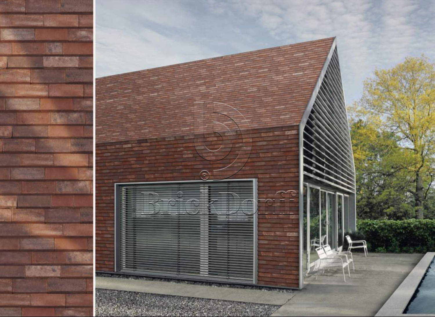 NORDIC Beige 365x250x30x14, ABC Клинкерная плитка для навесного вент Фасада и Кровли