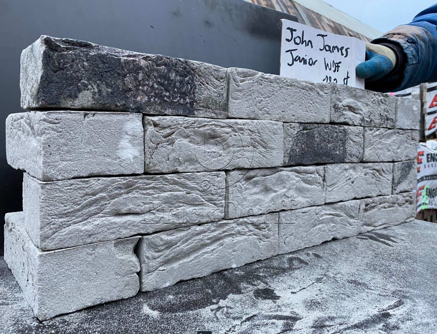 JOHN JAMES JUNIOR (LADOGA) DF 214х103х65 мм, Кирпич ручной формовки Engels baksteen