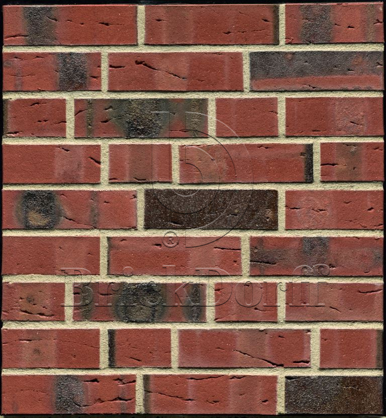 Кирпич облицовочный Клинкерный ABC 1008581 Grafschafter rot-Kohle NF 240*115*71 мм