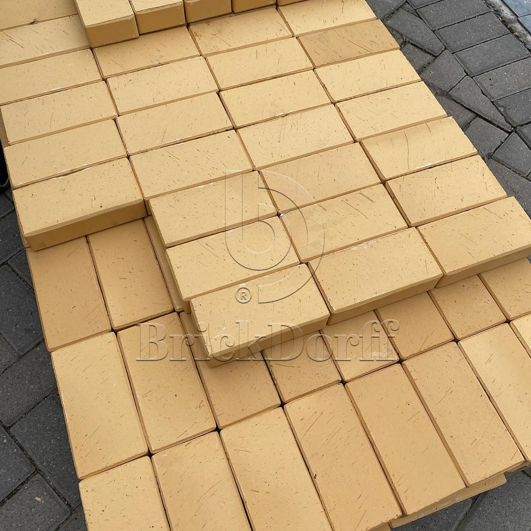 Тротуарная плитка / брусчатка Клинкерная желтая LHL klinker SAHARA 200*100*47 мм
