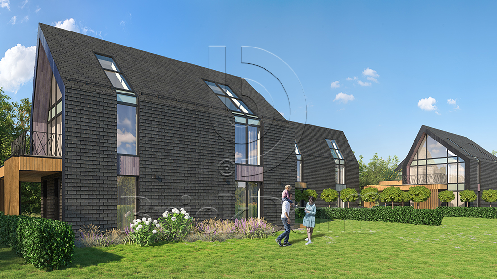 NORDIC 14 Schieferschwarz 365x250x30x14, ABC Клинкерная плитка для навесного вент Фасада и Кровли