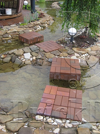 Тротуарная плитка / брусчатка Клинкерная ABC Kiel-Heidebunt (Киел-Хеидебунт), 200*100*45 мм