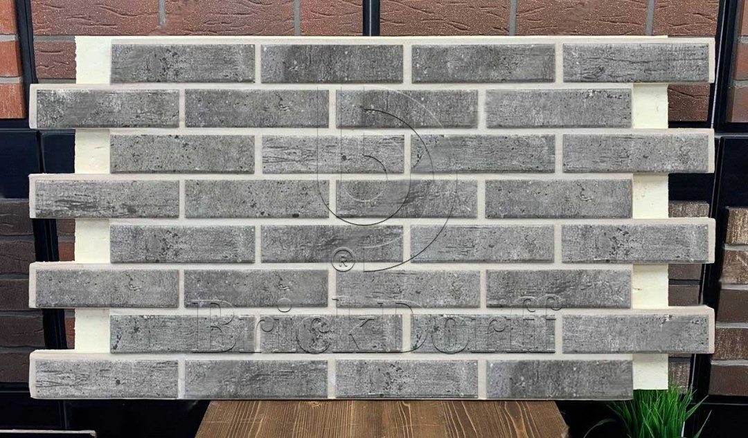 Cement Dark фасадная термопанель из пенополиуретана ППУ 65 мм