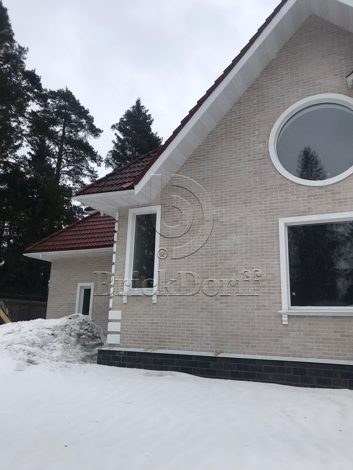 SCANDIANO BEIGE 245X66х7,4 мм Клинкерная фасадная плитка под кирпич облицовочная бежевая