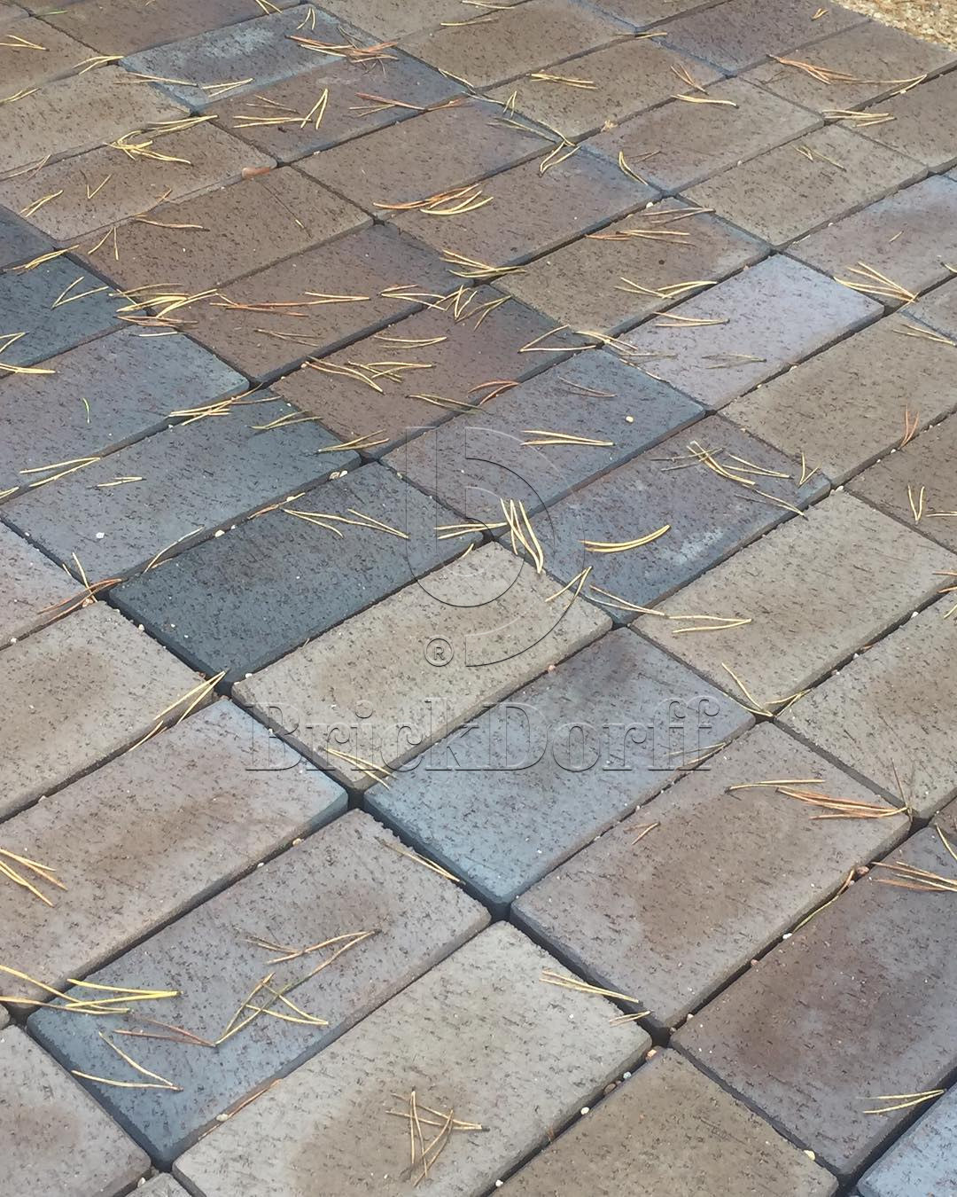 Тротуарная плитка / брусчатка Клинкерная ABC Mitternachtblau (Миттерначтблау) делится на 8 частей 240*118/60*60*52 мм