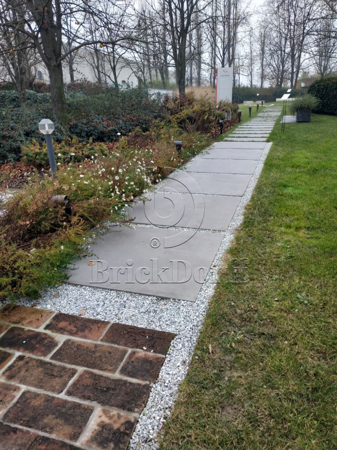 Тротуарная плитка Дерево. Frame Oak LASTRA 20mm / Фрейм Оак Ластра 20мм 600х600х20мм