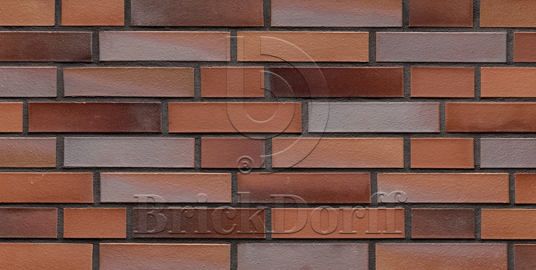 Кирпич облицовочный Клинкерный ABC 109 Oldenburg rot-bunt glatt 55NF 240*71*55 мм