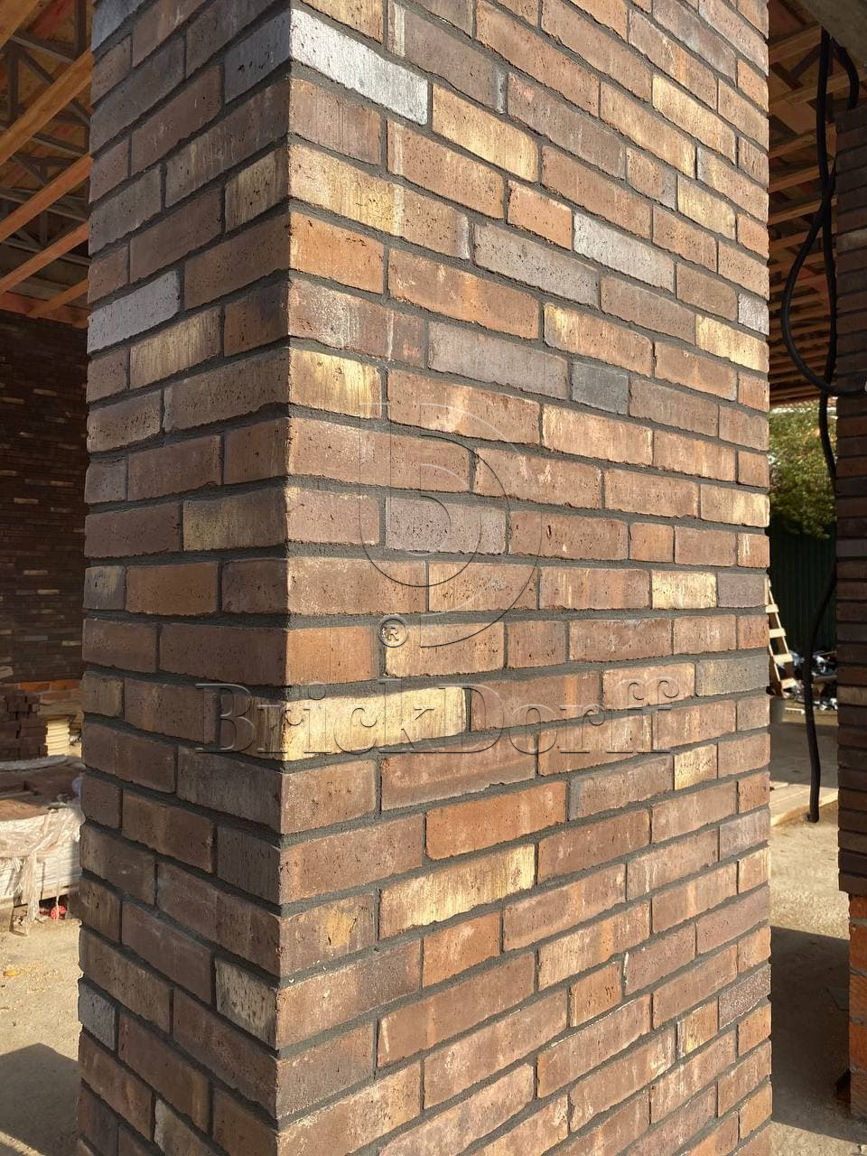 Amarante DF 210х24х65 мм, Фасадная и Интерьерная Плитка ручной формовки под кирпич Engels baksteen