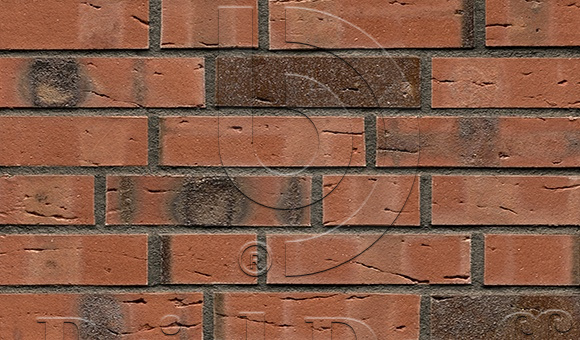 Кирпич облицовочный Клинкерный ABC 858 Grafschafter rot Kohlebrand Wasserstrich 55NF 240*71*55 мм