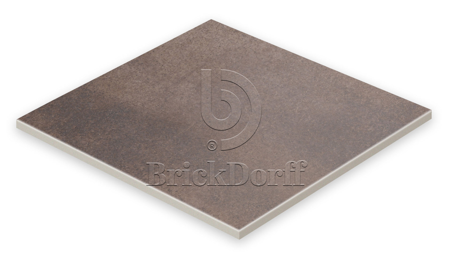 Клинкерная Плитка напольная противоскользящая Stroeher KERAPLATTE AERA T 712 marone 294*294*10 мм