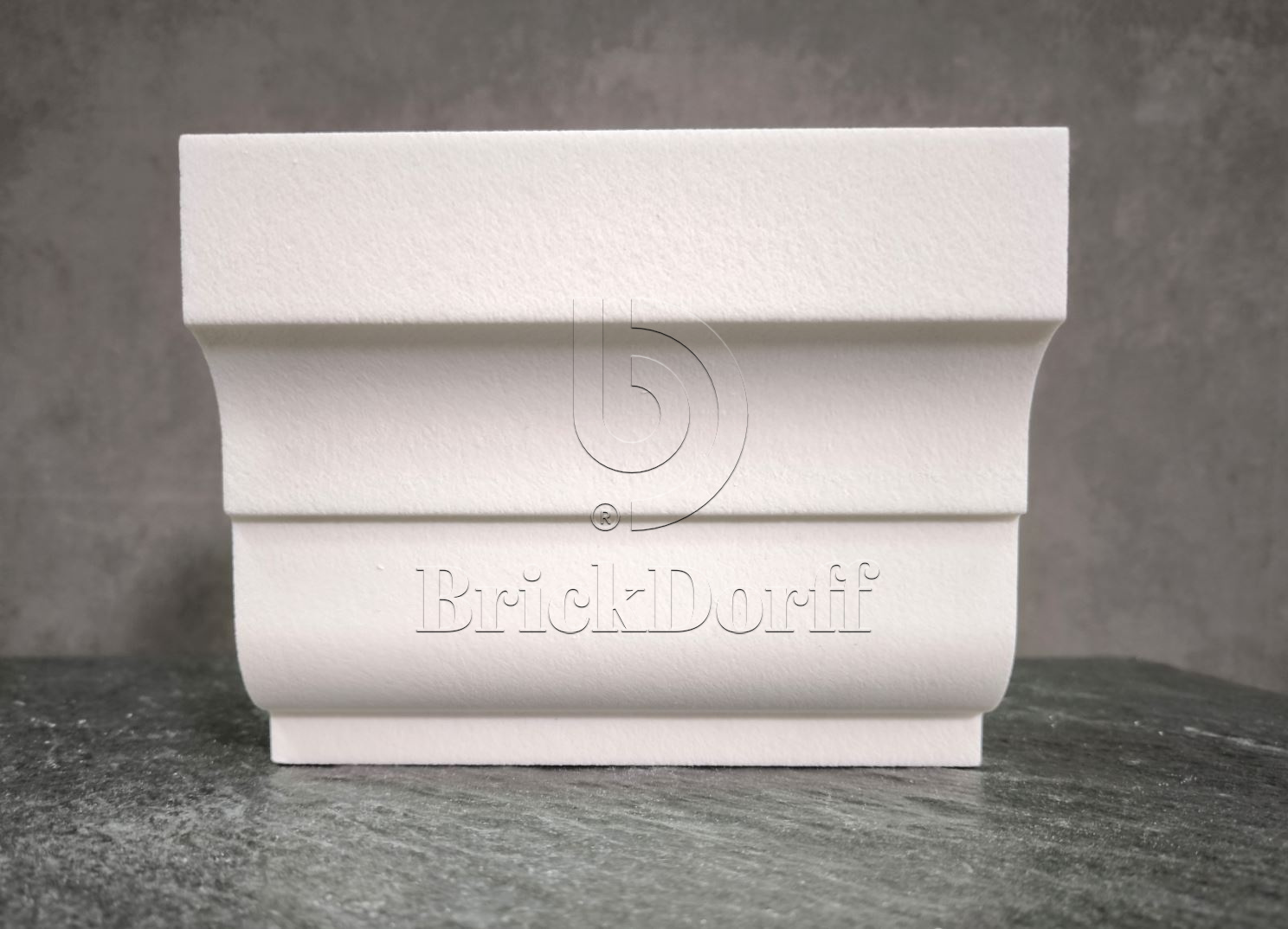 ПОДОКОННИК для Фасада и Интерьера - лепнина, декор из пенополистирола ПВ-160/2 160*80*2000 мм