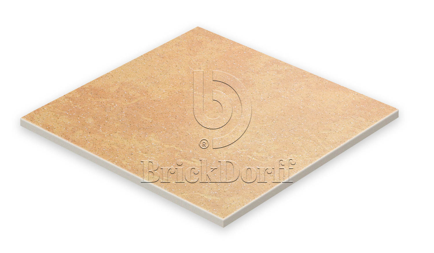 Клинкерная Плитка напольная противоскользящая Stroeher KERAPLATTE ROCCIA 834 giallo 240*115*10 мм