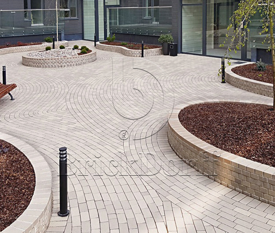 Тротуарная плитка / брусчатка Клинкерная ABC Colima (Колима) 200*100*52 мм