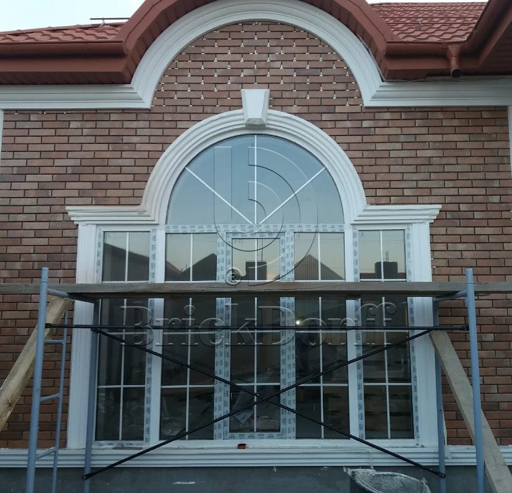 SCANDIANO ROSSO 245X66х7,4 мм Клинкерная фасадная плитка под кирпич облицовочная песочный терракот