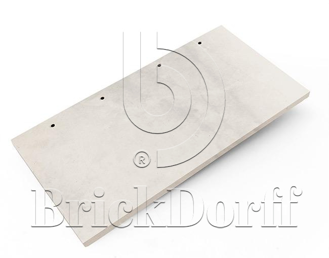 Tempio Rustikotta LIGHT GREY FLAMED 200x400x14мм Дранка керамическая плитка для навесного вент Фасада и Кровли