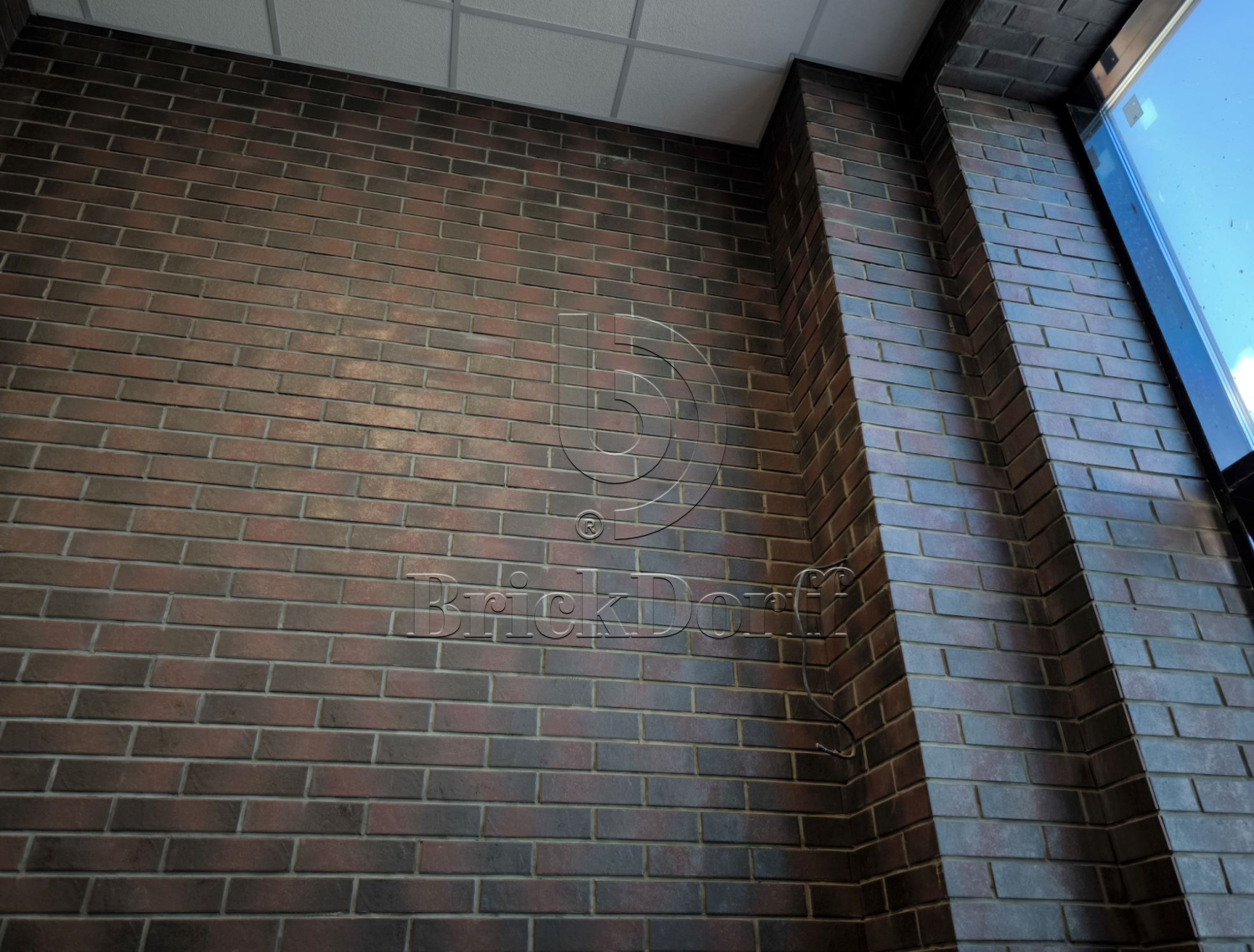 Semir Rosa 245X66х7,4 мм Клинкерная фасадная плитка под кирпич облицовочная, красно-коричневый