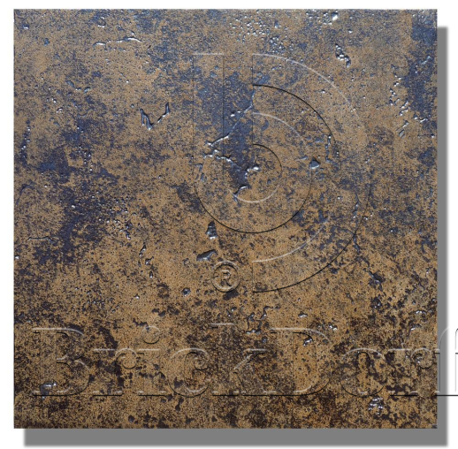 Metalica Vulcano Exagres 330*330*12 мм, клинкерная ступень флорентинер- с капиносом, противоскользящая