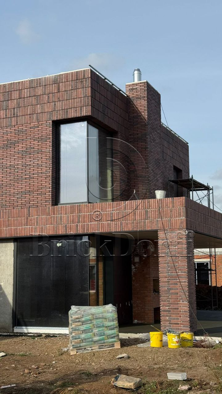 Фасадная ригельная плитка под клинкер Life Brick Лонг