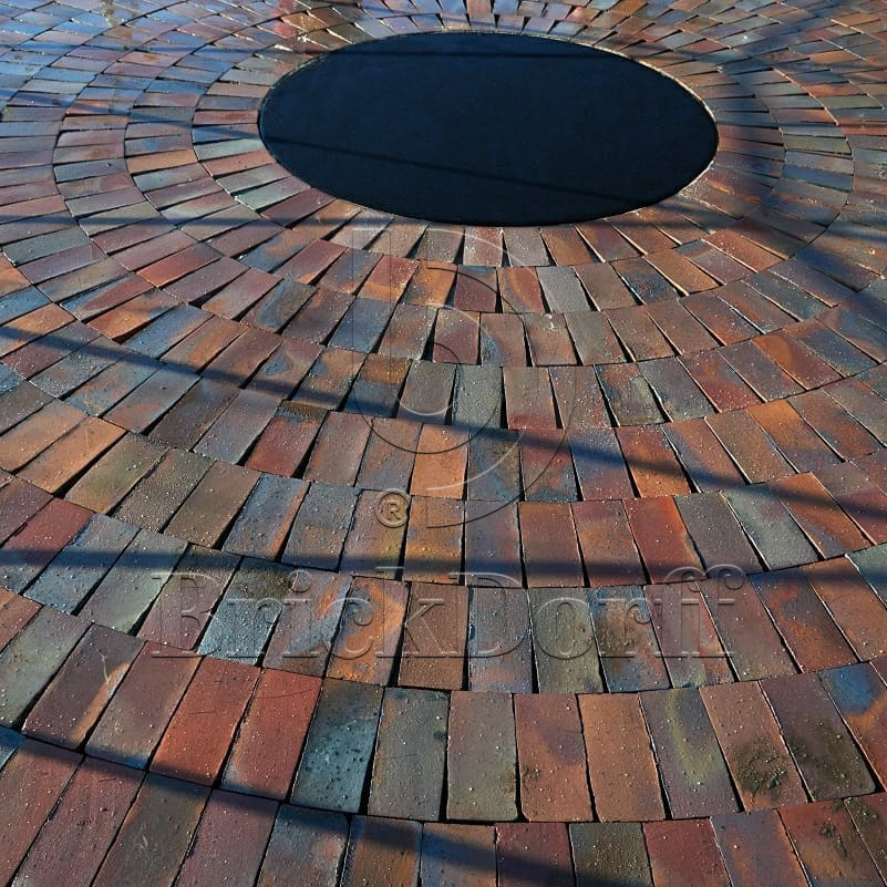 Тротуарная плитка / брусчатка Клинкерная красная LHL klinker ANTIKA 200*100*51 мм