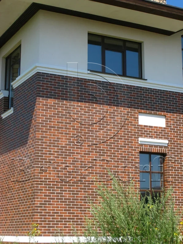 ABC Rotbunt Struktur 240*52*8мм Клинкерная фасадная плитка облицовочная под кирпич