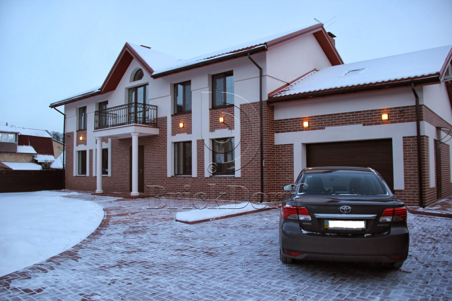 Borkum glatt, 240*71*10 мм Клинкерная фасадная плитка облицовочная под кирпич ABCklinker