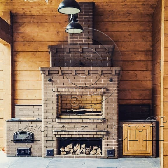 12.201100L Кирпич керамический полнотелый Печной Lode BRUNIS гладкий, 250*120*65 мм