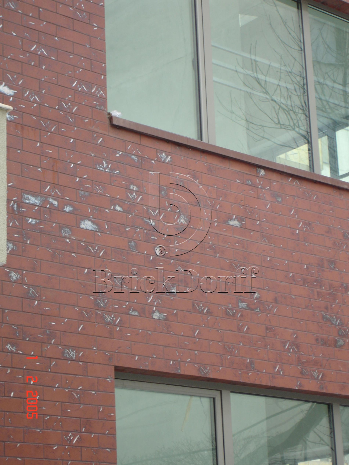 Фасадная Термопанель из пенополистирола ППС 60 мм с клинкерной плиткой Austria Kitzbuhel 240*71*8 мм терракотовая