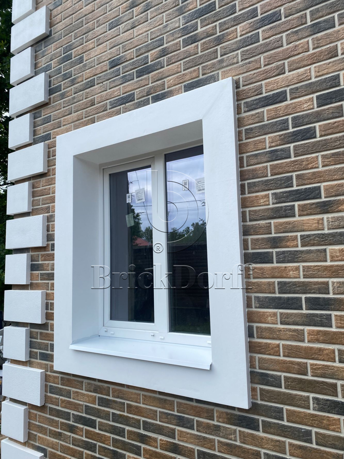 Loft Brick Cardamon фасадная термопанель из пенополистирола ППС 80 мм с клинкерной плиткой