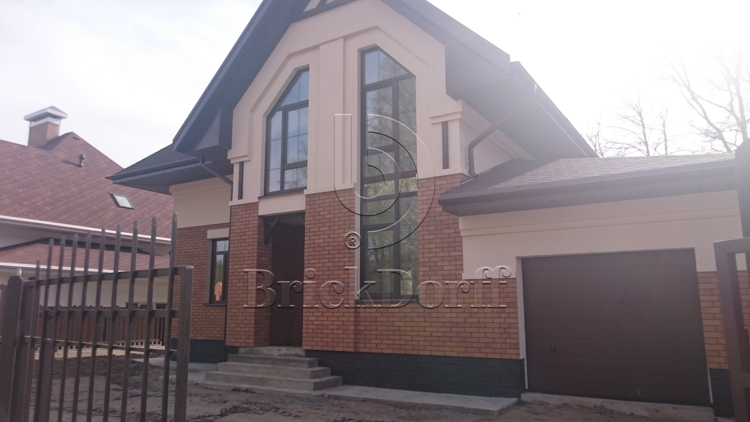 Клинкерная фасадная плитка облицовочная под кирпич Stroeher (Штроер) Keraprotect 405 amsterdam рельефная NF11, 240*71*11 мм