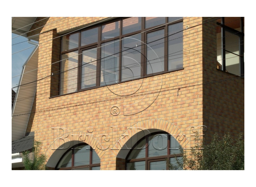 Фасадная Термопанель из пенополистирола ППС 60 мм с клинкерной плиткой Quaranit Lanzarote glatt 240*71*10 мм