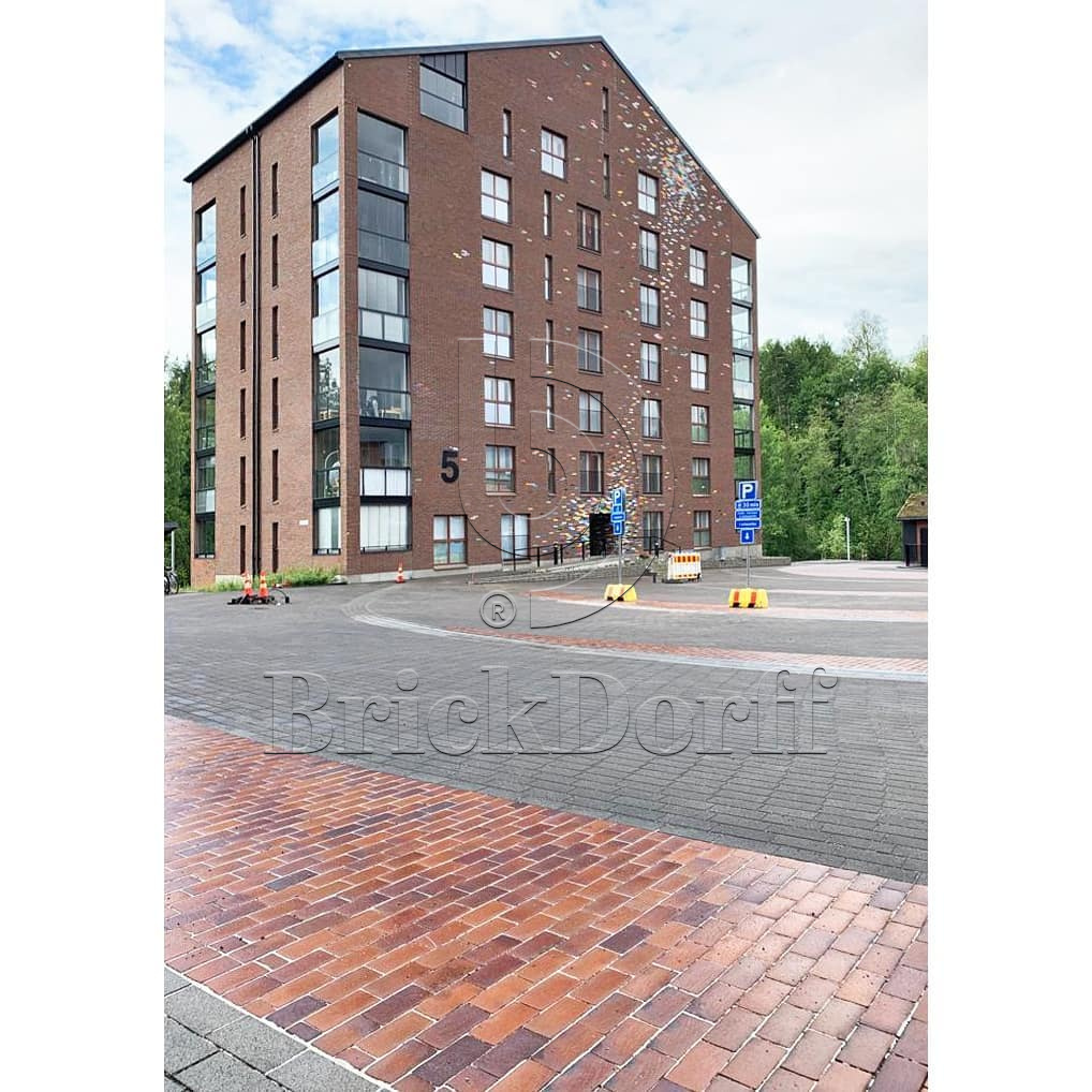 Тротуарная плитка / брусчатка Клинкерная ABC Herbstlaub-geflammt (Хербстлауб-гефламмт), 200*100*45 мм