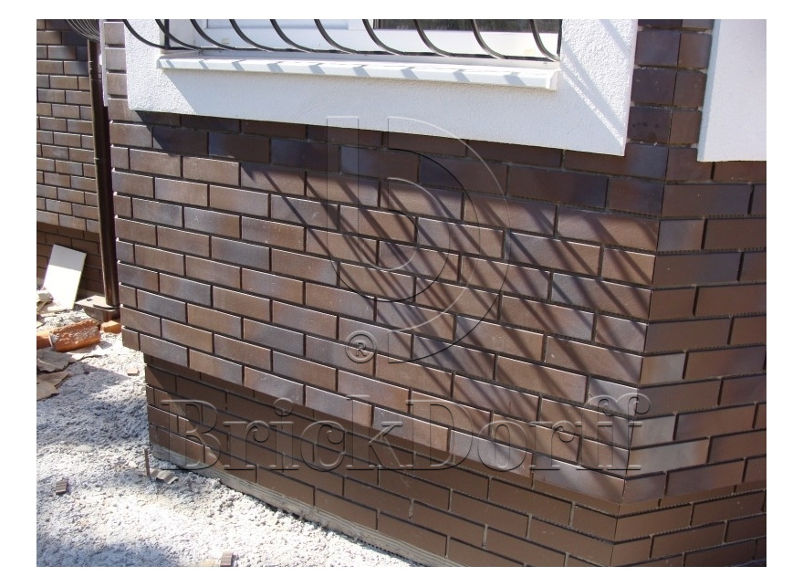 Baltrum glatt 240*71*10 мм, Клинкерная фасадная плитка облицовочная под кирпич ABCklinker