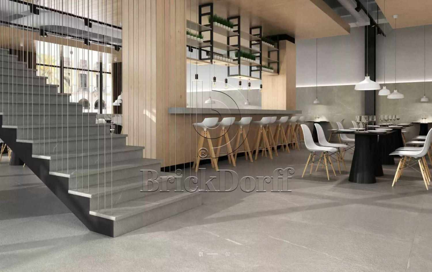 Albaroc GALENA Exagres 330*330*10 мм, напольная клинкерная плитка противоскользящая