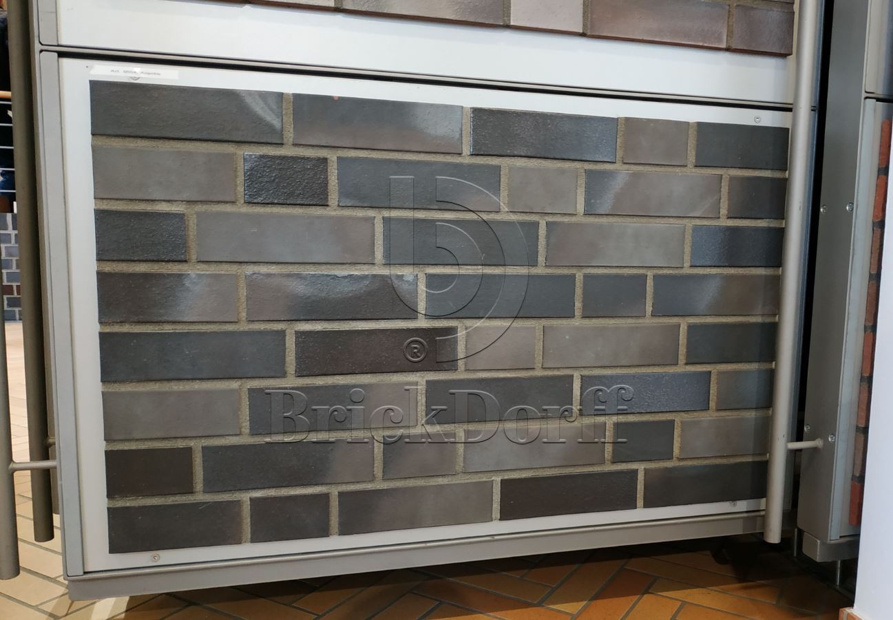 Кирпич облицовочный Клинкерный ABC 5654 Atlantis anthrazit grau-Kohlebrand NF 240*115*71 мм