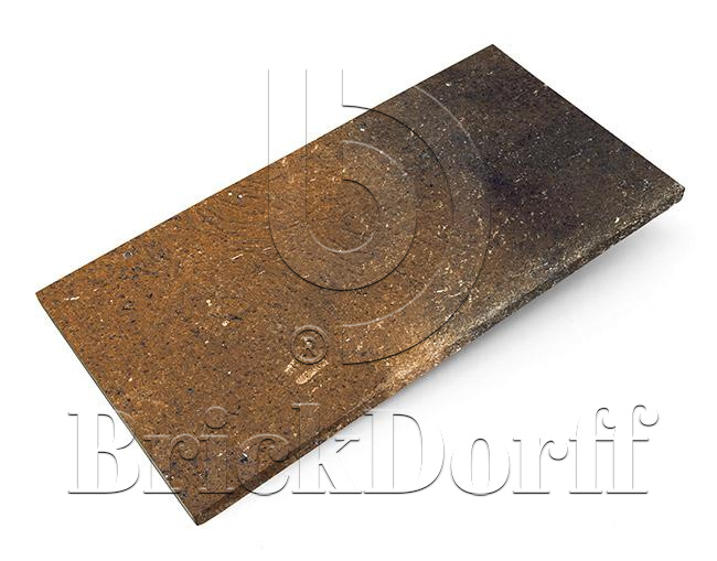 Tempio Rustikotta RED GRUNGE FLAMED 200x400x14мм Дранка керамическая плитка для навесного вент Фасада и Кровли