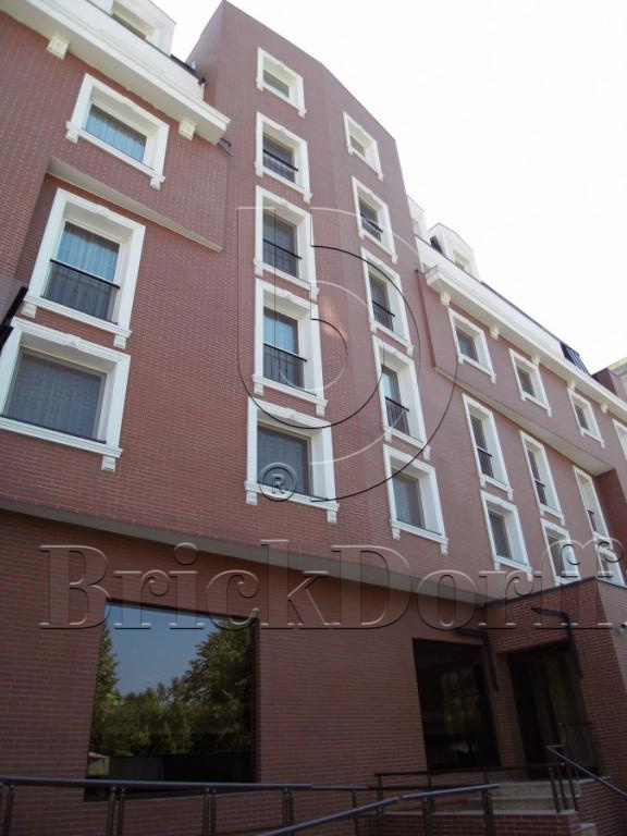 Клинкерная фасадная плитка облицовочная под кирпич Stroeher (Штроер) Keravette Chromatic 215 patrizienrot гладкая DF8, 240*52*8 мм